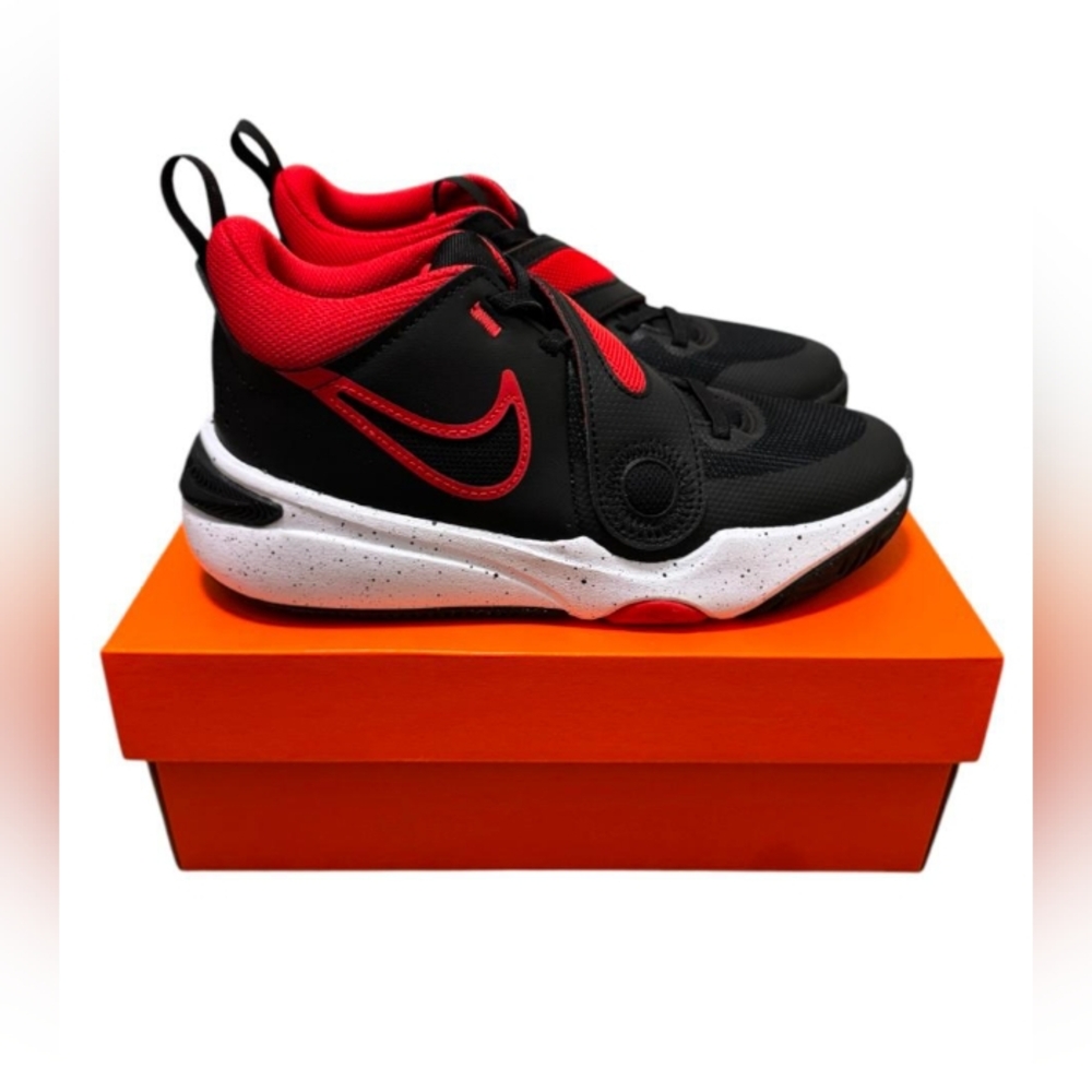 NIKE Team Hustle d 11 (GS) DV8996 003 Black, Shoes for kids, easy to use.